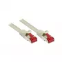 Cable de red Alcasa 2 m Cat6 RJ-45 S/FTP gris