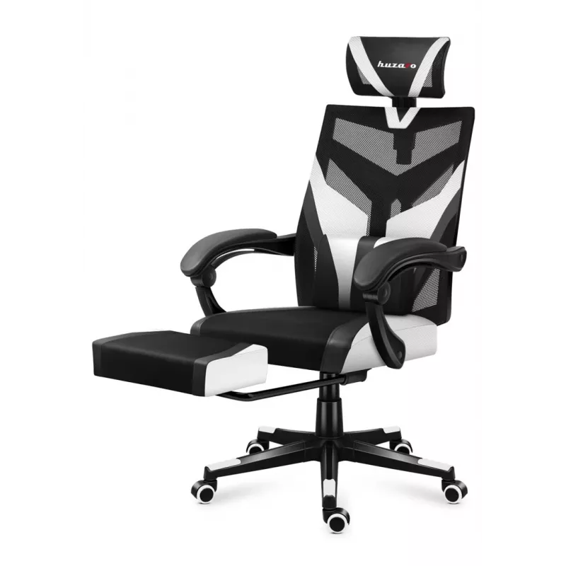 Silla gaming Huzaro Combat 5.0 blanca