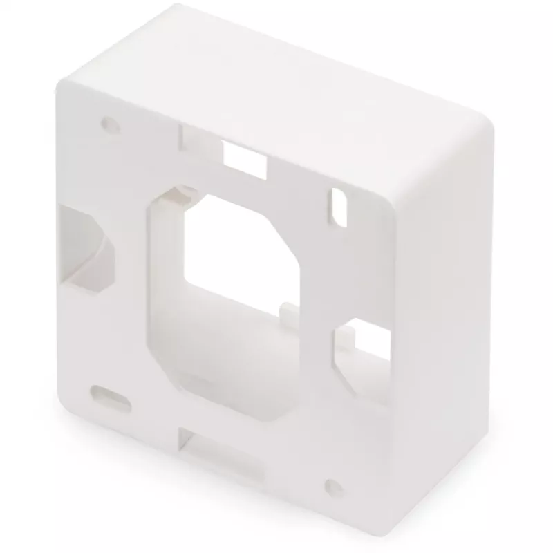 DIGITUS - Caja de instalación superficie de red - Pure White, RAL 9010 (DN-93803)