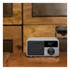 Radio de sobremesa Sangean DDR-7 Glacier Silver con sintonizador digital y Bluetooth