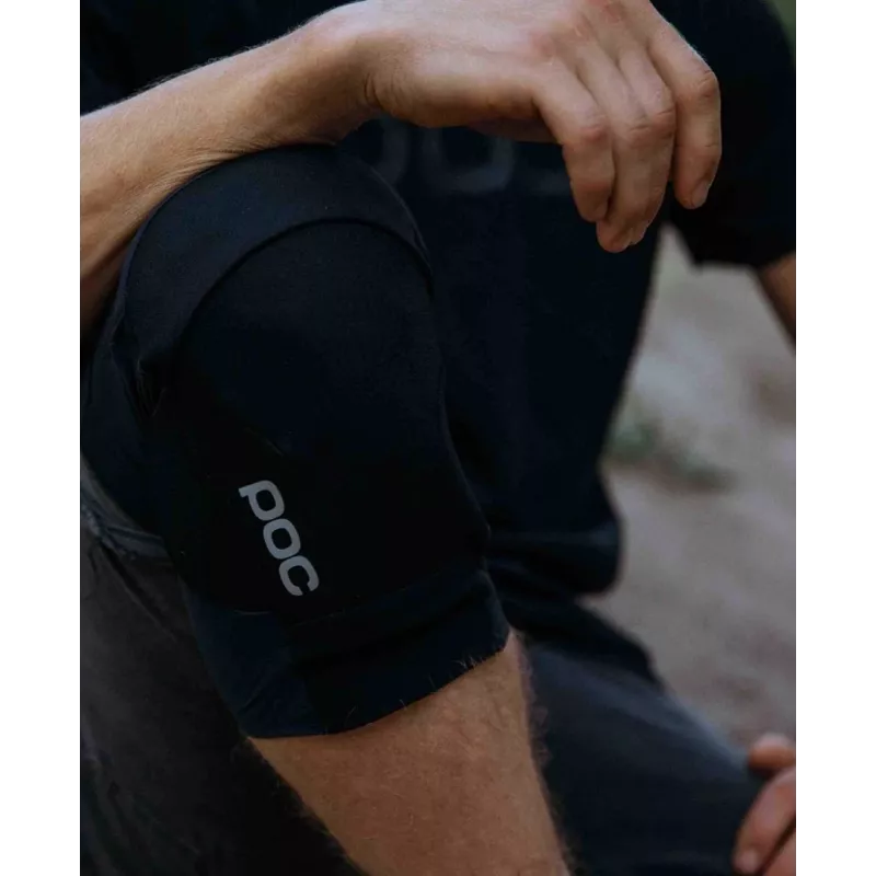 Rodilleras POC Oseus VPD Knee — Negro, material elástico