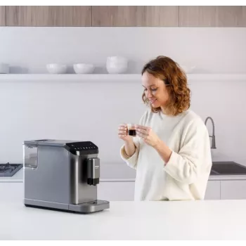 Cafetera espresso Taurus Accento Latte superautomática, molinillo integrado, depósito de agua de 1,5 L, entrada de café en grano