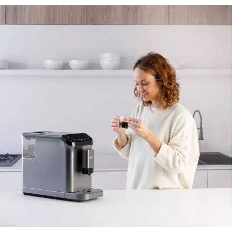 Cafetera espresso Taurus Accento Latte superautomática, molinillo integrado, depósito de agua de 1,5 L, entrada de café en grano