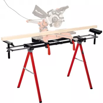 Soporte para sierra de inglete Einhell MSS 1608 4 patas negro rojo capacidad máxima de carga 80 kg