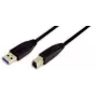Logilink - Cable USB - USB Type-A macho de 9 contactos - USB Type-B macho de 9 contactos - 3 m (USB 3.0) (CU0025)