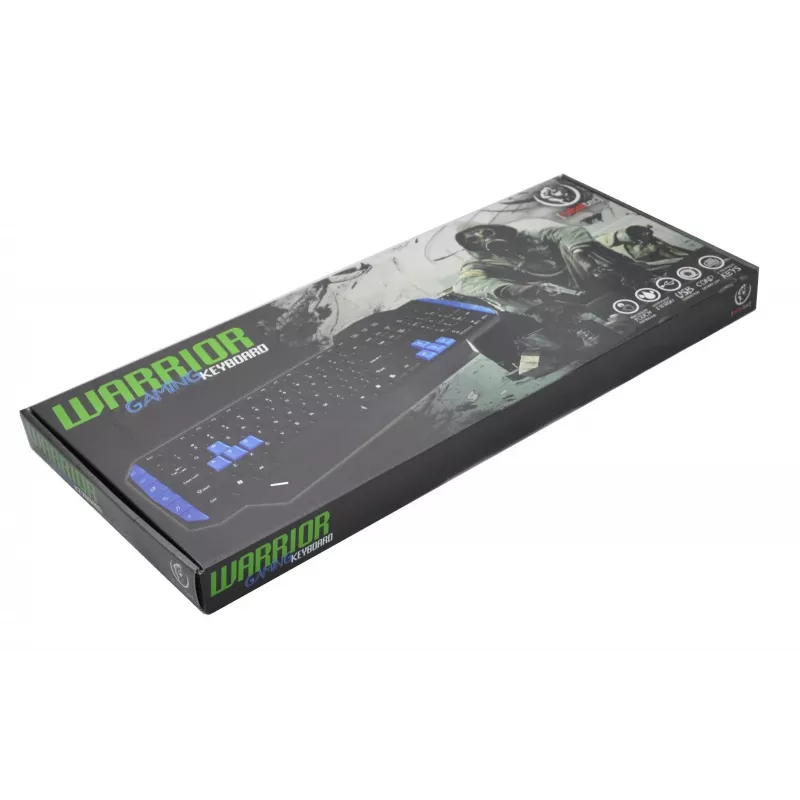 Teclado gaming USB Warrior Rebeltec