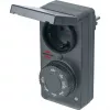 Temporizador con sensor de crepúsculo DDT IP 44 antracita