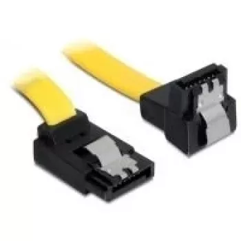 Cable SATA conector macho/macho DeLOCK 82821 0,5 m amarillo