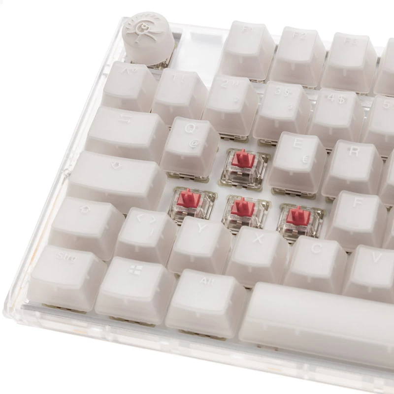 Teclado Ducky One 3 RGB Gaming USB QWERTY US-Inglés blanco