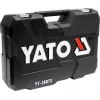 Juego de destornilladores y vasos YATO 1/4, 3/8, 1/2 128 piezas 38872