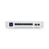Ubiquiti UniFi Enterprise 8 PoE Gestionado L3 2.5G Ethernet (100/1000/2500) Power over Ethernet (PoE) acero inoxidable