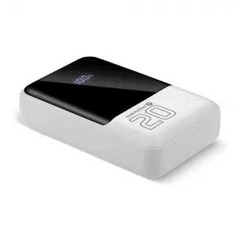 Batería externa everActive EB-20Q 20000 mAh, 2x salida USB, carga rápida 22,5W QC4.0