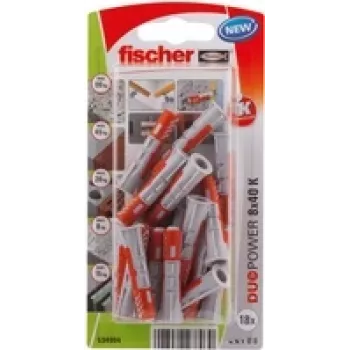 Fischer DuoPower 8 x 40 K NV Taco 40 mm 534994 1 set (534994)