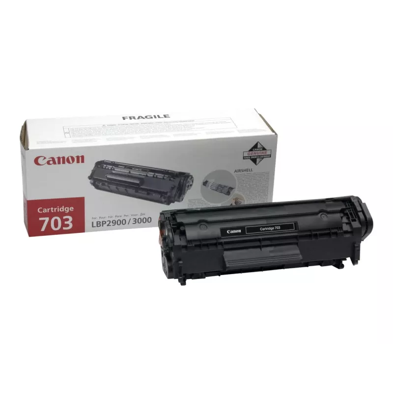 Canon CRG 703 cartucho de tóner, negro, 2000 páginas