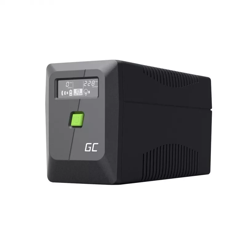 Green Cell SAI (sistema de alimentación ininterrumpida) Line-Interactive 0,85 kVA 480 W 2 salidas AC