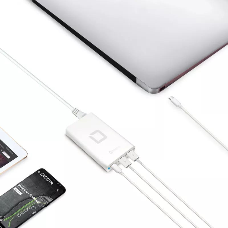 Cargador universal para portátil Dicota USB-C - fuente de alimentación