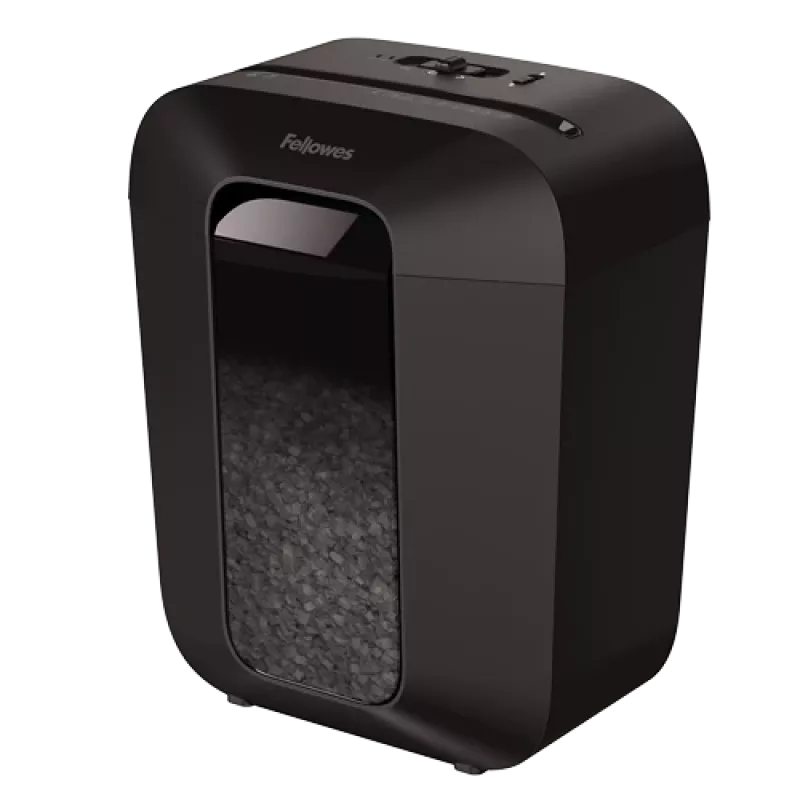 Destructora de documentos Fellowes Powershred LX41 corte en partículas negra