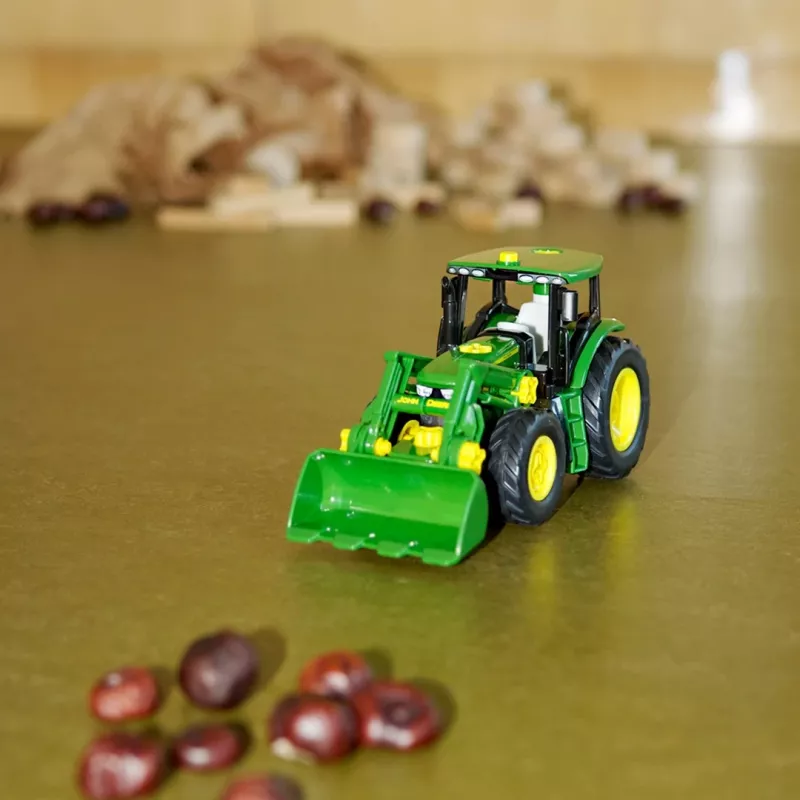 Set de vehículos Theo Klein 3903 tractor de juguete pista de juego 3 años negro verde amarillo
