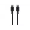 Wentronic goobay - Cable USB - USB-C (M) a USB-C (M) - USB 2.0 3 A - 0,5 m - negro (66316)