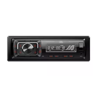 Autorradio JBL Celebrity 150 con entrada USB y AUX, sistema de instalación 1-DIN