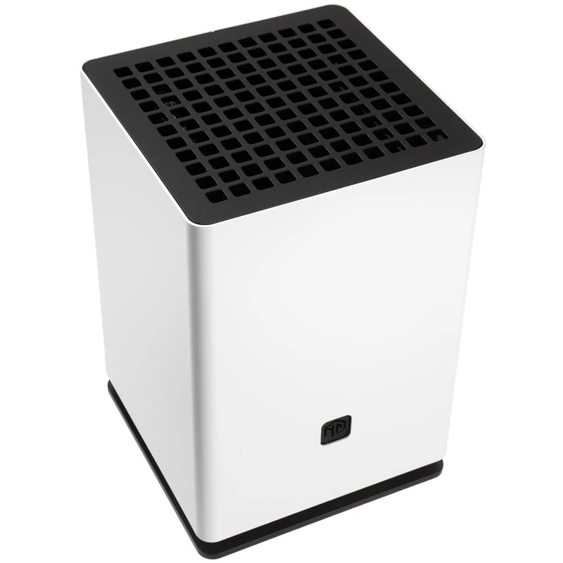 HGC Osmi 3.1 Caja Mini-ITX de aluminio - blanca