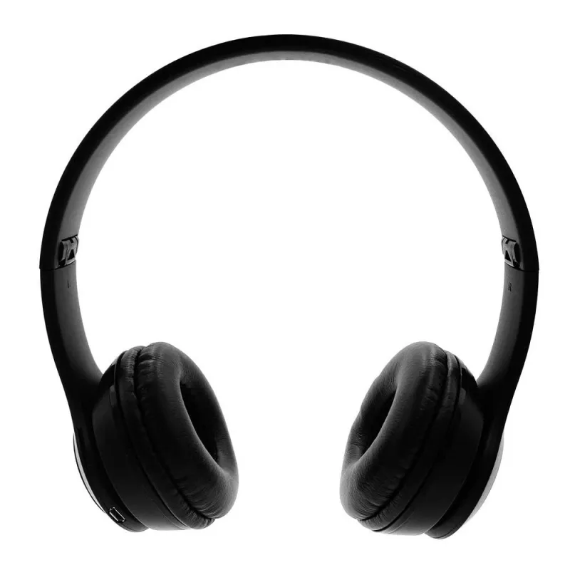 Auriculares inalámbricos MEDIA-TECH EPSILION BT MT3591 Bluetooth 4.2 micrófono radio FM negro