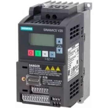 Convertidor de frecuencia Siemens SINAMICS V20 1AC200-240V 0.75kW/1HP