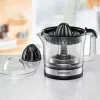 Rommelsbacher exprimidor de cítricos, 30 vatios, 0,6 litros, giro a derecha/izquierda, dos conos de prensado (ZP 50)