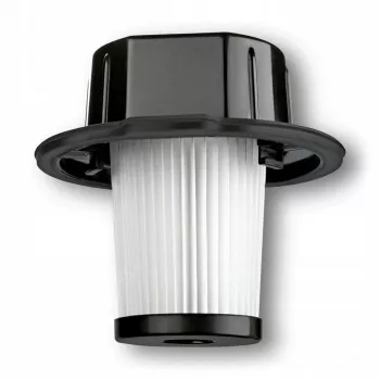 Filtro HEPA H12 para aspirador de escoba Karcher, repuesto compatible (MPN 2.863-301.0), tecnopolímero negro, 1 unidad