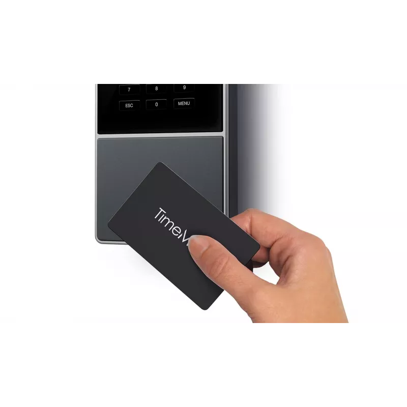Reloj de control horario Safescan 125-0586 negro huella dactilar contraseña tarjeta inteligente