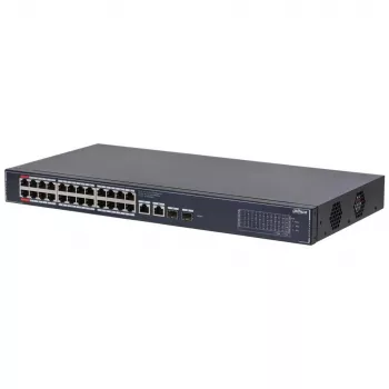 Dahua Technology switch gestionado L2 Gigabit Ethernet (10/100/1000) Power over Ethernet (PoE) negro