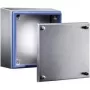Rittal HD 1670.600 Caja de instalación 150 x 150 x 80 mm, acero inoxidable
