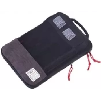 Cubo de embalaje TROIKA BBG56/GY set compacto, tejido resistente, organización de viaje