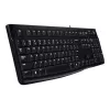 Teclado de sobremesa MK120, con cable, USB, QWERTZ, negro, ratón incluido