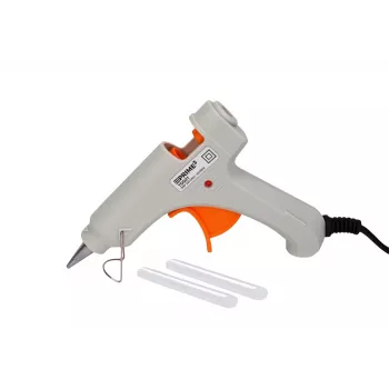 Pistola de silicona caliente PRIME3 TGG21 — 20W, temperatura regulable para manualidades y reparaciones