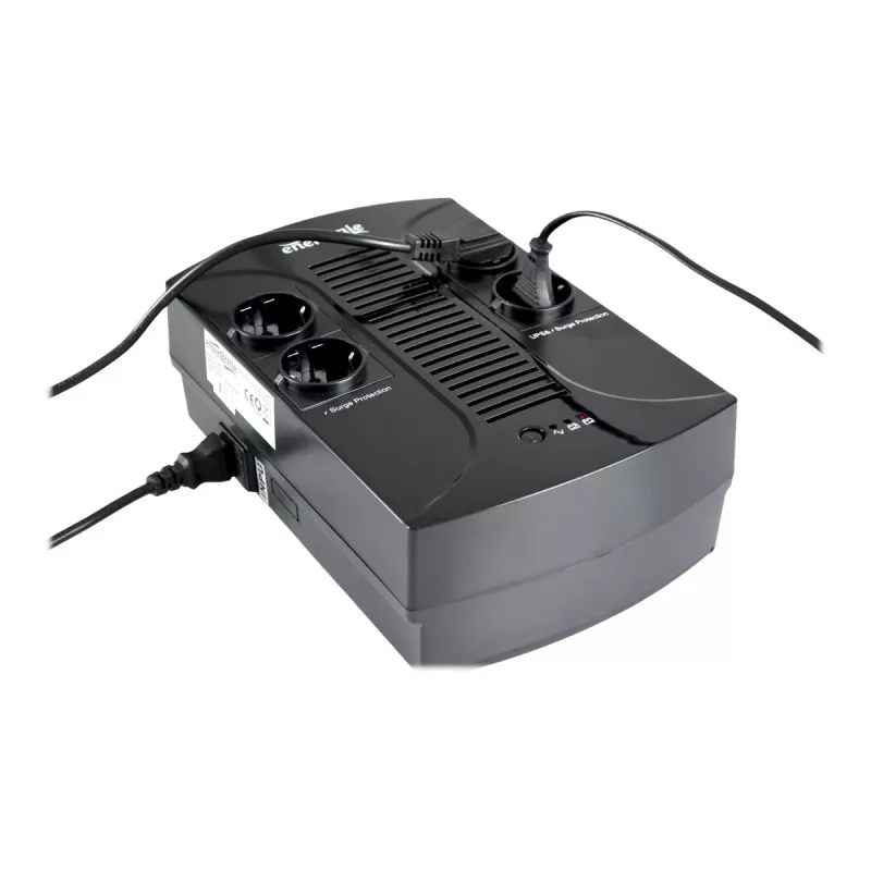 Sistema de alimentación ininterrumpida (SAI) EnerGenie EG-UPS-001 Line-Interactive 0,65 kVA 390 W 4 salidas de CA