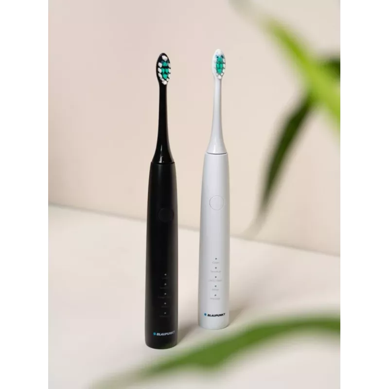 Set de cepillos de dientes sónicos BLAUPUNKT DTS201SET — 2 mangos, 6 cabezales, 36.000 movimientos/min., 5 modos, Li-Ion recargable