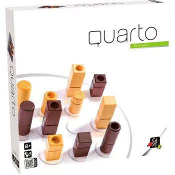 Juego de mesa G3 Quarto (estrategia) — 20 min de duración, a partir de 8 años
