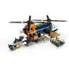 LEGO City 60437 Helicóptero de exploración de la jungla en el campamento base
