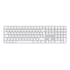 Apple Magic Keyboard con Touch ID y teclado numérico, UK English, blanco (MXK73B/A)