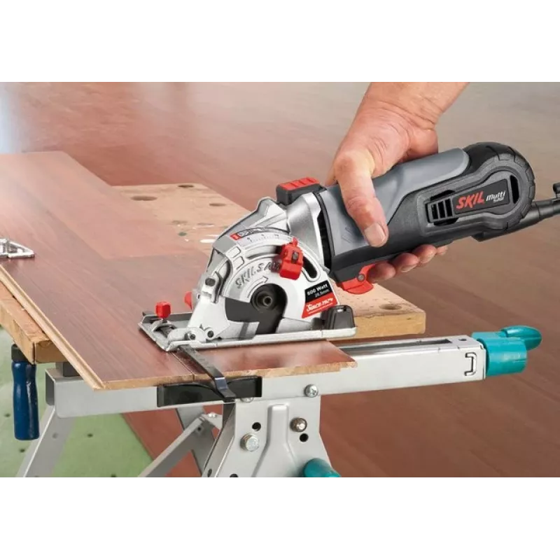 Skil F0155330AA sierra circular manual negra, gris 6000 rpm 600 W