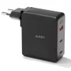 Cargador de pared Aukey PA-B7O, 3×USB, tecnología GaN