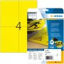 Etiquetas de impresora autoadhesivas HERMA Signs A4 105x148 mm