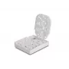 Roseta de fibra óptica DeLOCK FTTH montaje en pared 4 x SC Simplex LC Duplex blanca