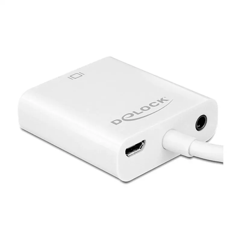 Adaptador gráfico USB DeLOCK 65557 1920 x 1080 píxeles Blanco