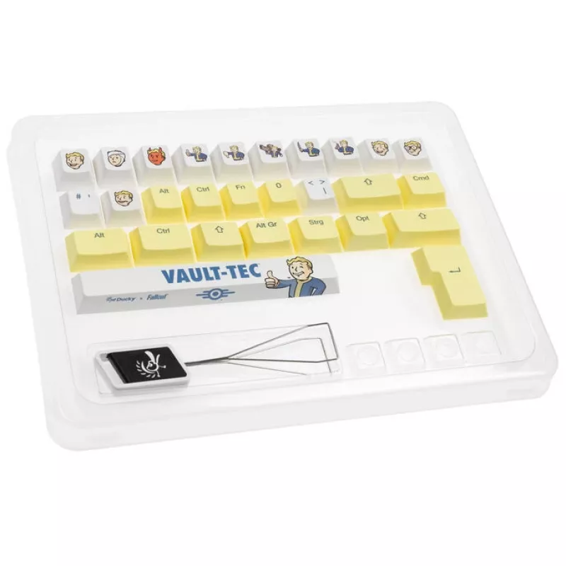 Set de teclas Ducky Ducky x Fallout DCA132-USVAUCHPH1 132 uds. perfil ANSI
