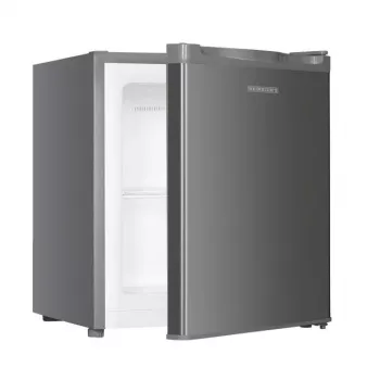 Arcón congelador HEINRICH'S HGB 5088 IX DF plata, 33 L, 220–240 V, 50 Hz, apertura de puerta izquierda/derecha