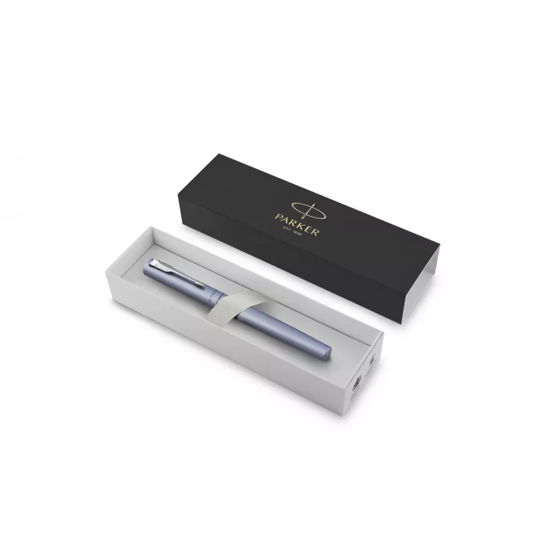 Pluma estilográfica Parker Vector XL sistema de cartuchos plata 1 ud.