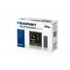 Estación meteorológica BLAUPUNKT WS25BK — Monitor de temperatura y humedad interior/exterior, negro, 1 sensor, pantalla LCD