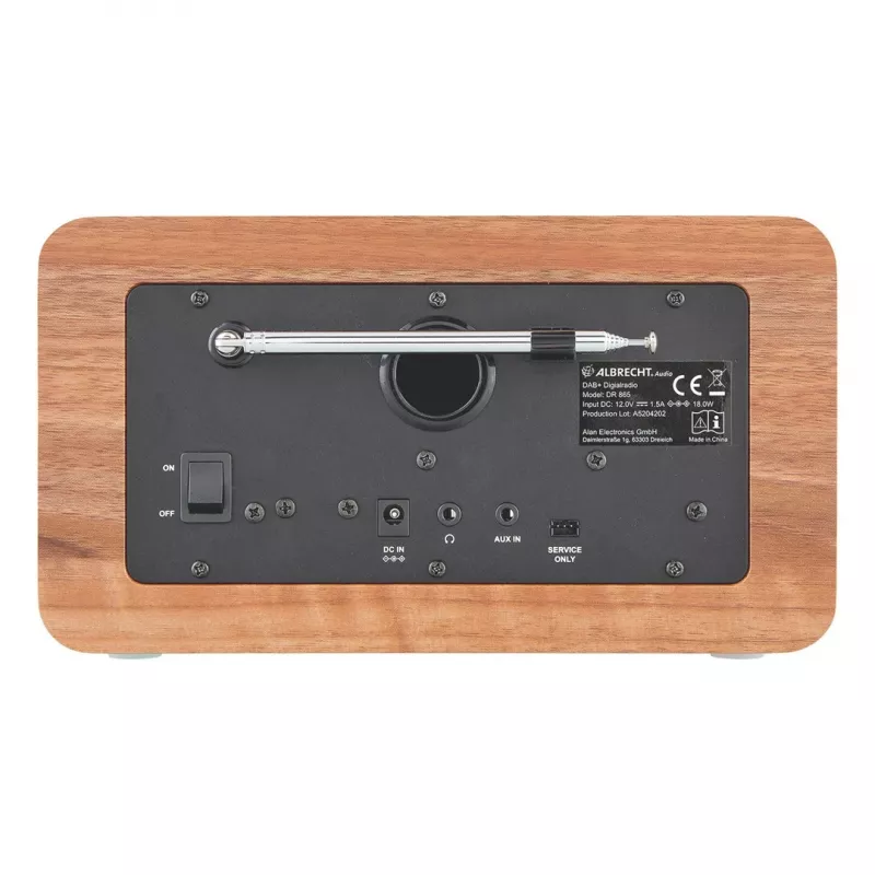 Radio digital Albrecht DR 865 Senior (envase abierto)